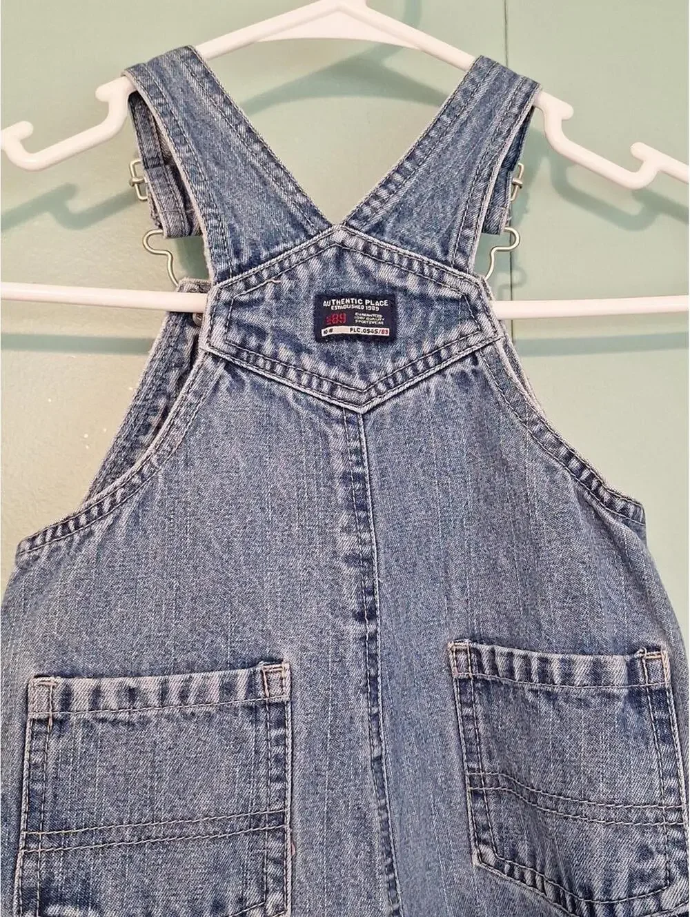 The Childrens Place Denim Overall Size 12M